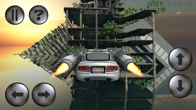 Jet Car - Destroyed City screenshot-0