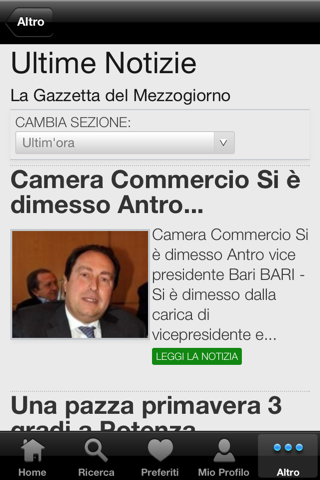 Gazzetta del Mezzogiorno screenshot 4