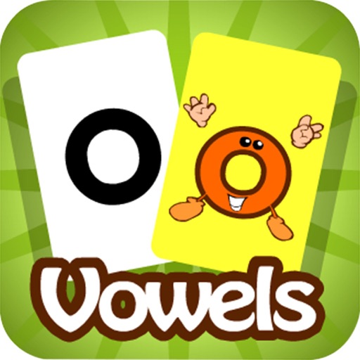 Meet the Vowels Flashcards iOS App