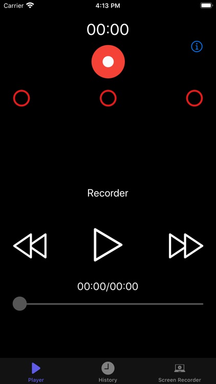 MP3 Voice Recorder ,MP3 player screenshot-0