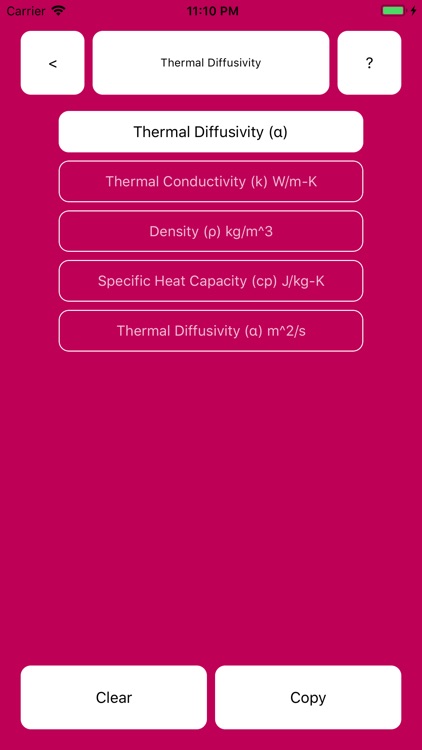 Thermodynamics Calculator