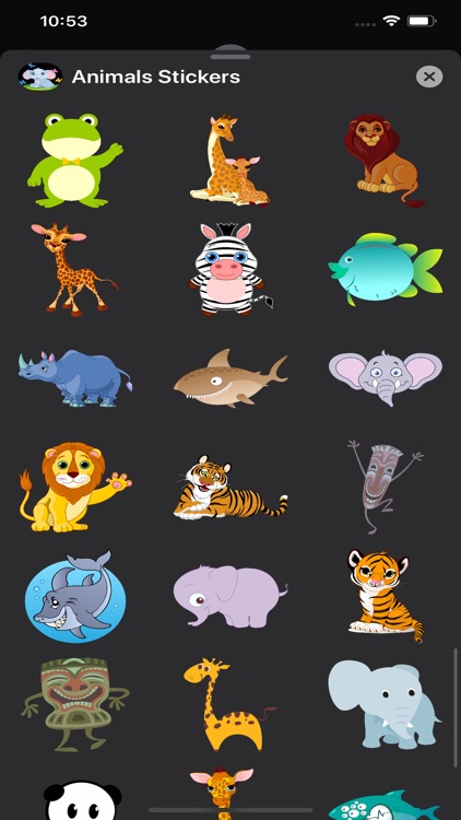 Animals Stickers & Emojis screenshot-7