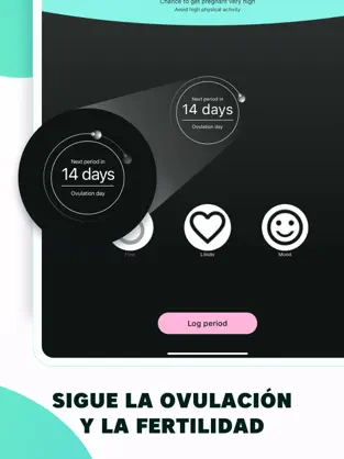 Screenshot 4 Ciclo & Periodo Menstrual iphone