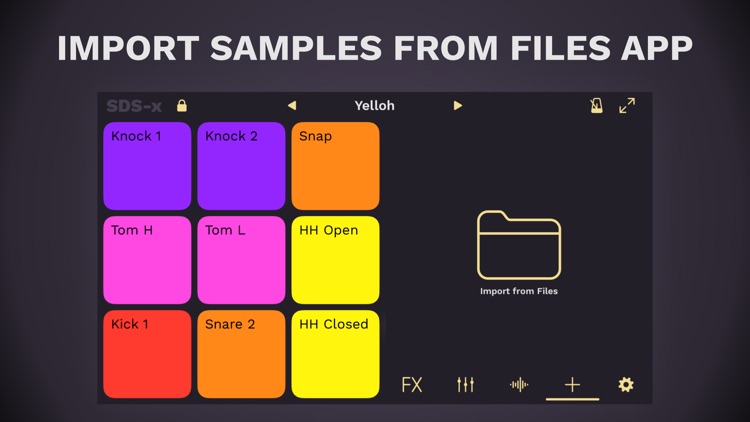 SDS-x — Simple Drum Sampler screenshot-4