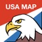 Learn the Map of the USA with Mnemonic Memory Keys