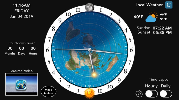 Flat Earth Sun, Moon & Zodiac