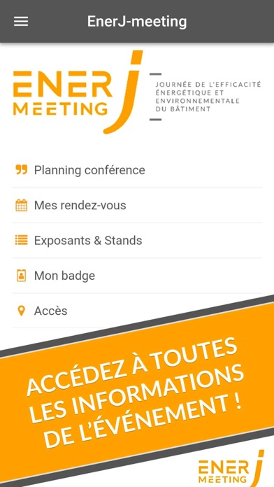 How to cancel & delete EnerJ-meeting Nantes 2019 from iphone & ipad 1