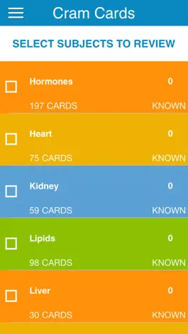 Game screenshot NBDE Biochem/Physio Cram Cards apk