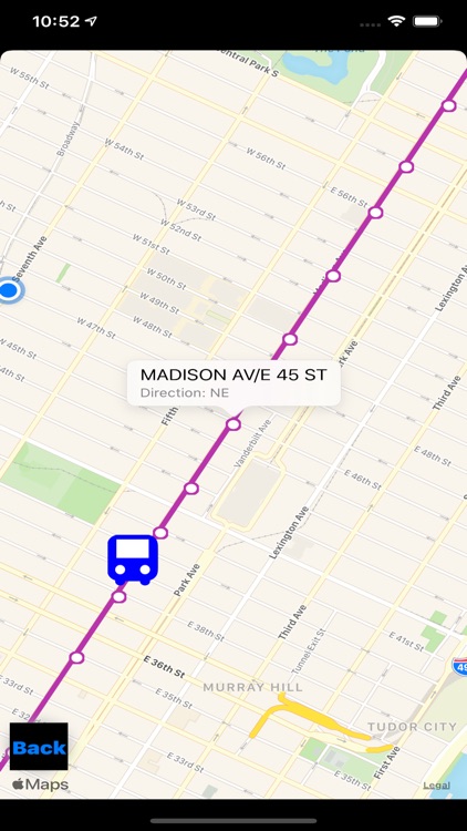 Bus NYC in 3D City View Lite screenshot-8