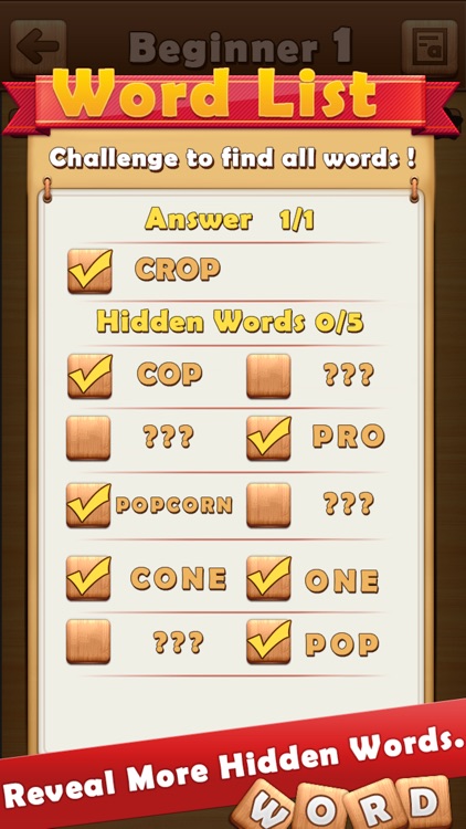 Word Crush Connect Hidden Word screenshot-5