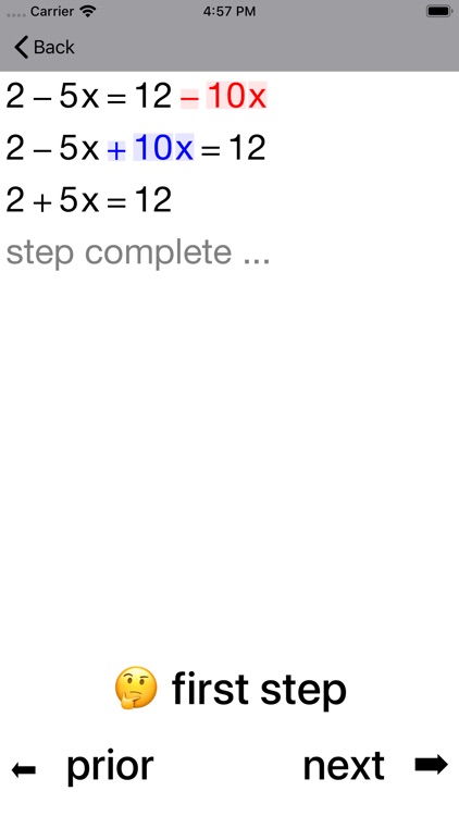 20/20 Linear Equations