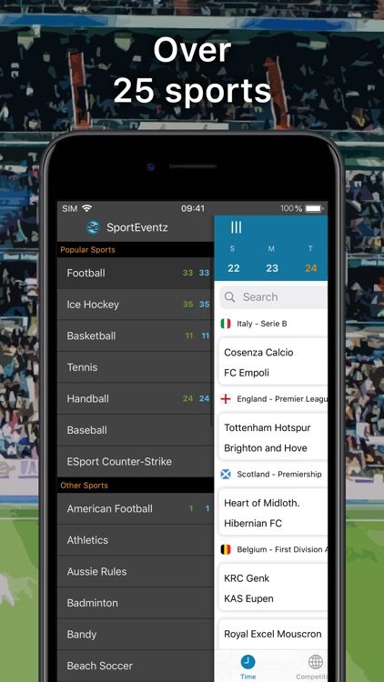 SportEventz - Live sport on TV screenshot-4