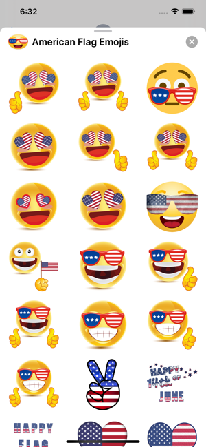 American Flag Emojis(圖4)-速報App