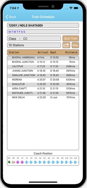 Indian Railway Status Enquiry(圖8)-速報App