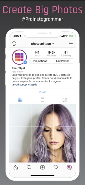 PhotoSplit for Instagram