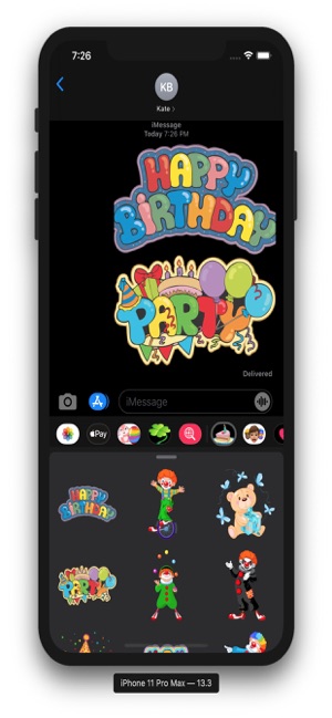 Birthday Stickers & Emojis(圖2)-速報App