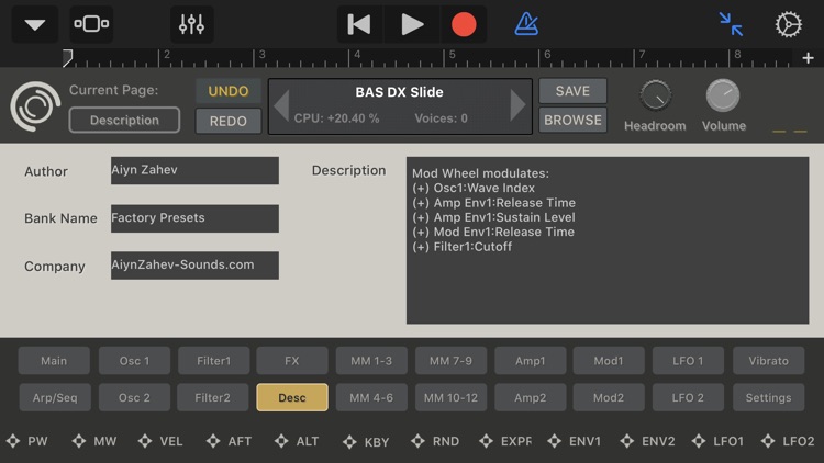 SynthMaster One for iPhone screenshot-9