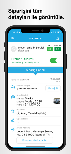 Movecs - Hizmet Veren(圖5)-速報App