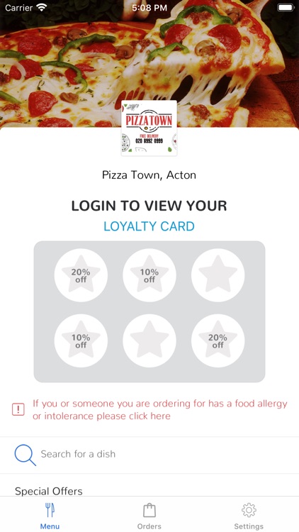 Pizza Town, Acton