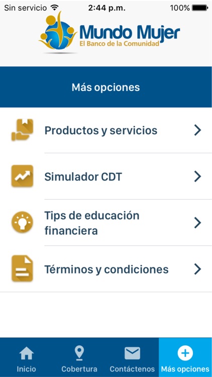 Banco Mundo Mujer screenshot-6