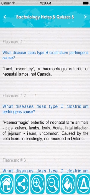 Bacteriology Exam Review App