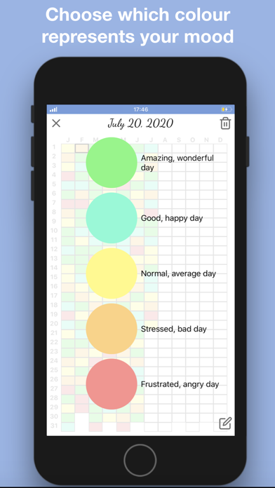 Year in Pixels - Mood Analyser screenshot 2