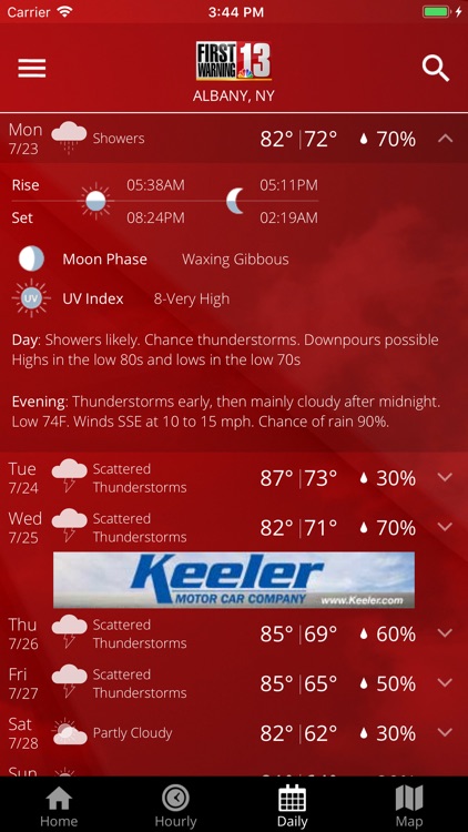 WNYT First Warning Weather screenshot-4