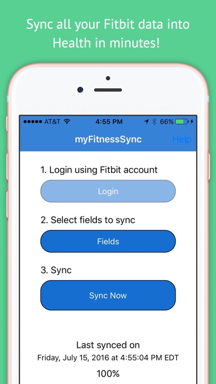 Fitbit to Apple Health Sync screenshot-3