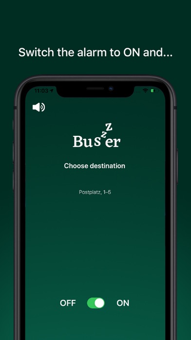 BuszZer - Dein GPS Wecker screenshot 3