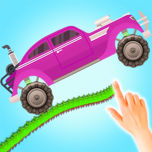 Draw Road Hills-Climb up Car