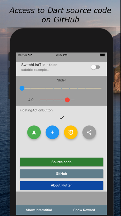 Mobile flutter widgets screenshot 3