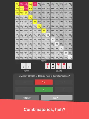 Screenshot 9 Preflop+ Poker GTO Nash Charts iphone