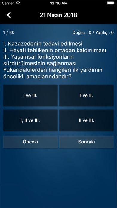 Çıkmış Ehliyet Sınav Soruları screenshot 4