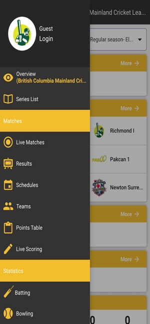 BCM Cricket League(圖2)-速報App