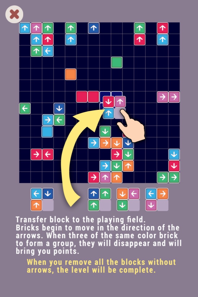 Bricks In Block: Slide puzzle screenshot 2