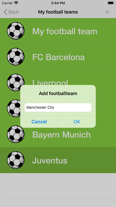 My Football Teams screenshot 3