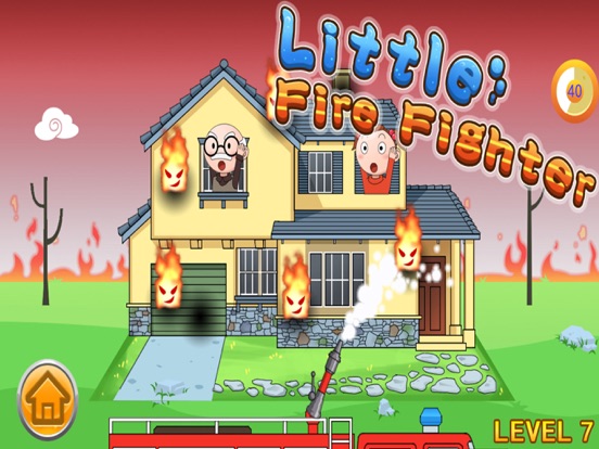 Little Firefighter rescue game screenshot 4