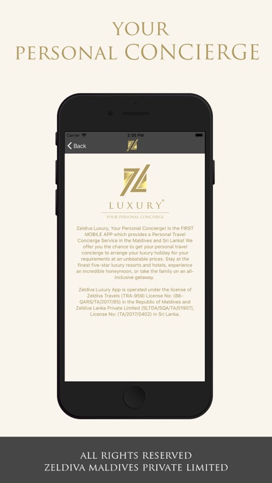How to cancel & delete Zeldiva Luxury from iphone & ipad 1
