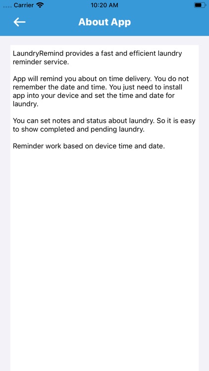 LaundryRemind screenshot-7