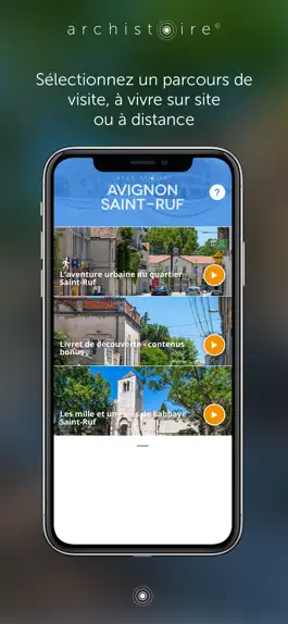 Game screenshot Archistoire Avignon Saint-Ruf apk