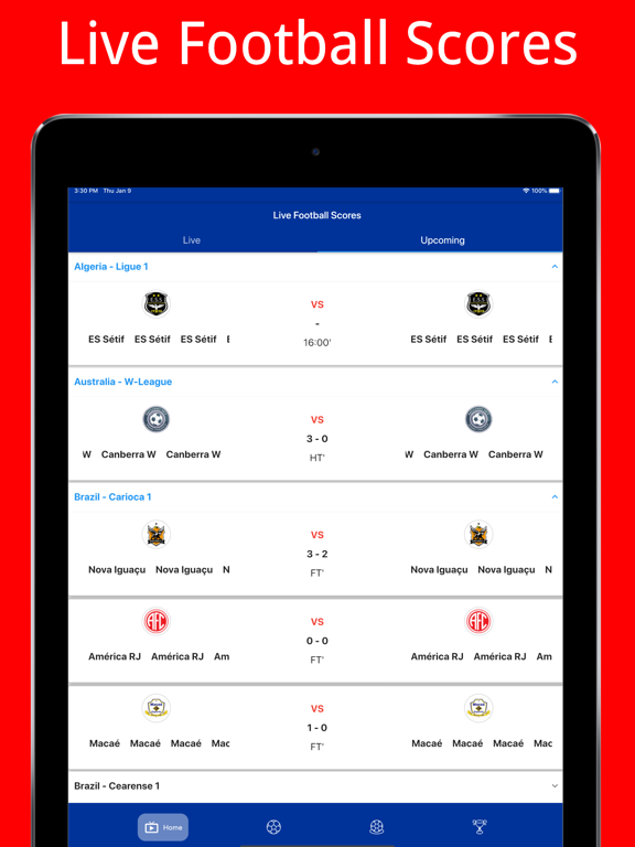 Live Football Scores. | Apps | 148Apps