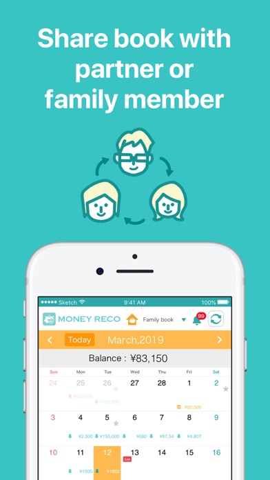 MoneyReco for Family Money screenshot 4