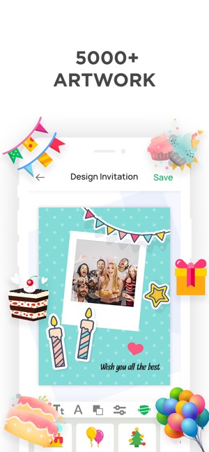 Invitation Maker- Make Invites(圖5)-速報App