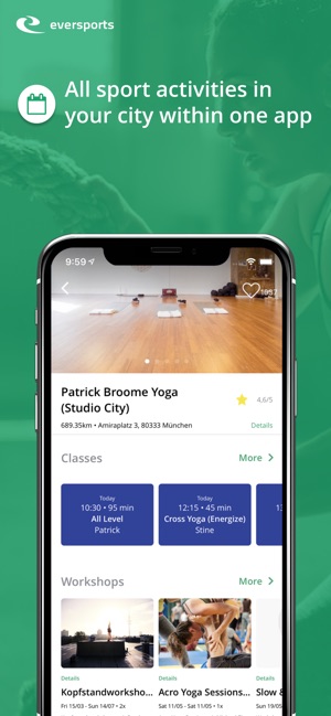 EVERSPORTS Sport & Yoga Course(圖5)-速報App