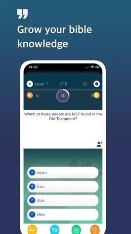 Game screenshot BibleLifestyle Trivia! hack