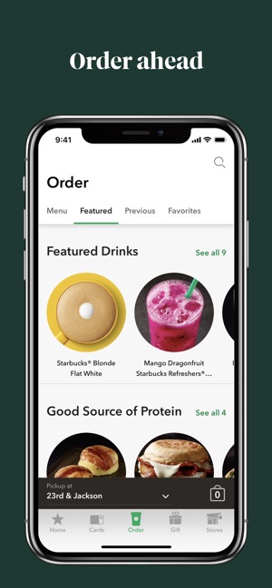 Starbucks On The App Store - 