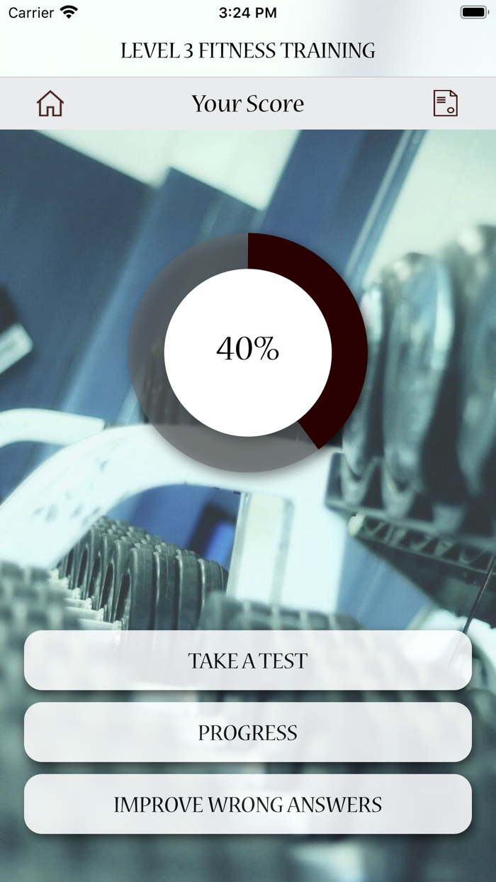 Level 3 Fitness Training Test