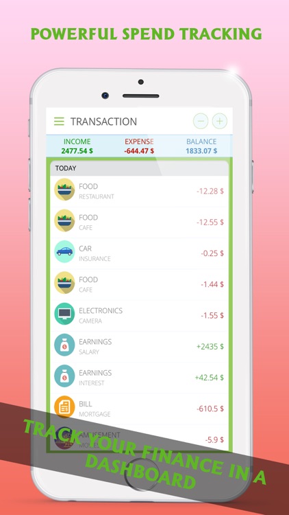 Pocket Expenses Tracker