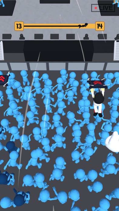 Crowd Surfing 3D screenshot 3