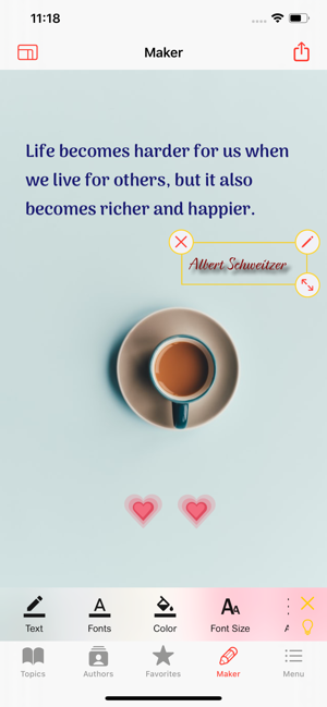 Daily Motivation: Quotes Maker(圖2)-速報App